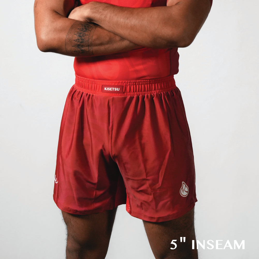 26/27 NOGI SHORTS • CRIMSON NOIR