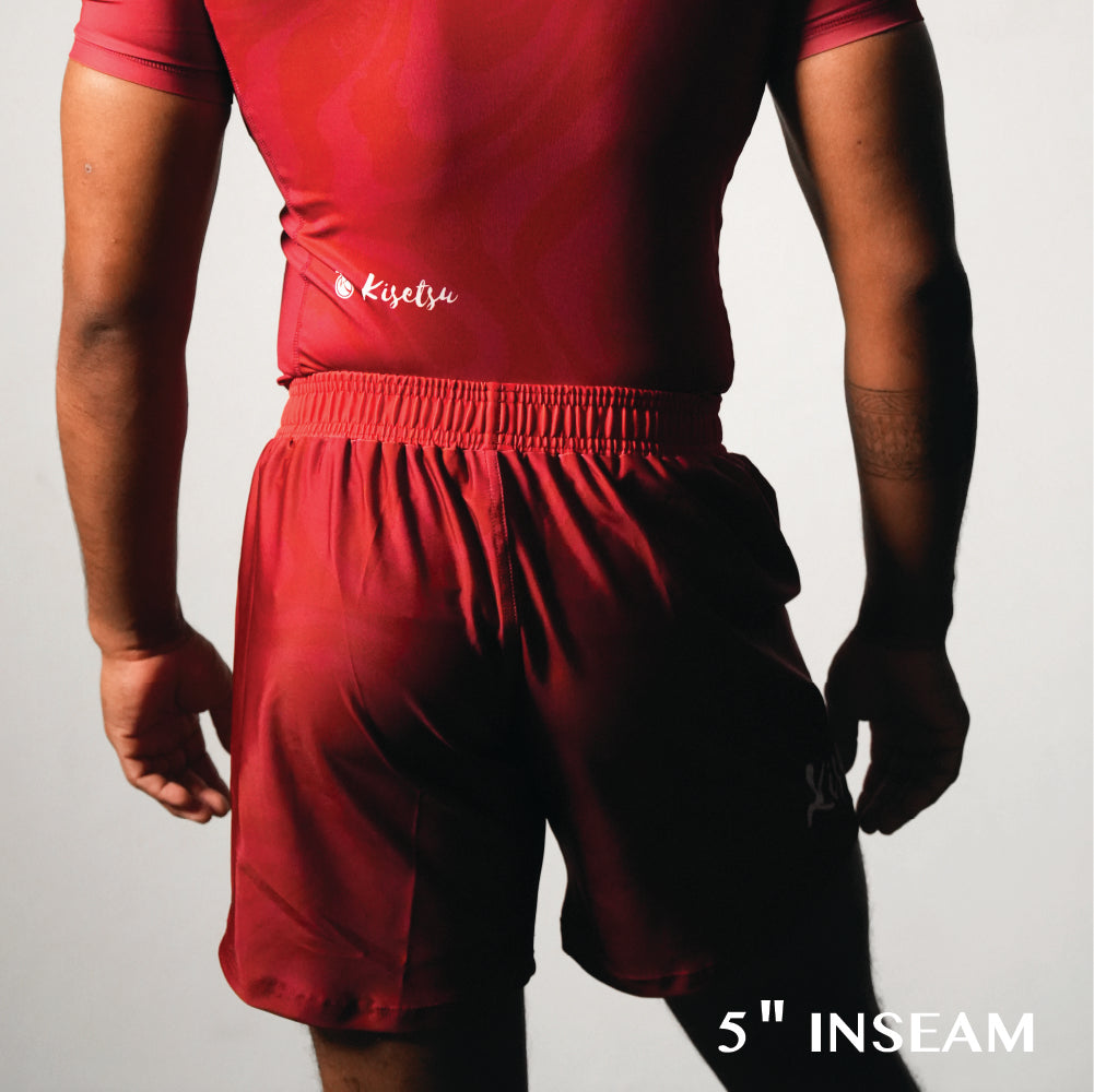 26/27 NOGI SHORTS • CRIMSON NOIR