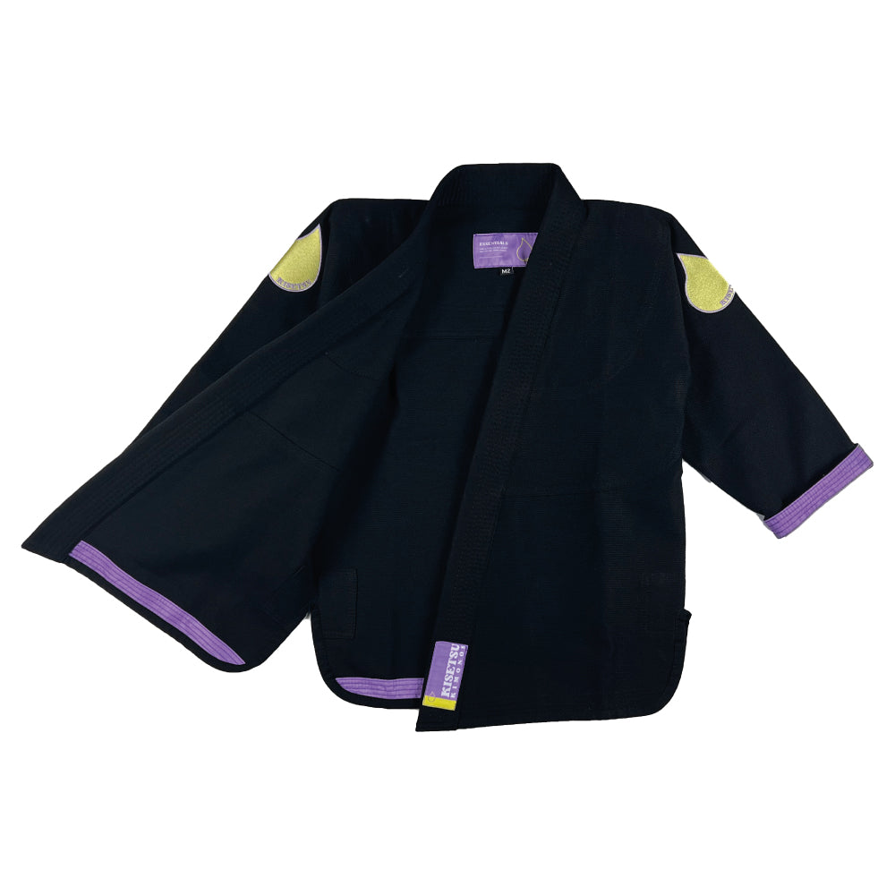 KIDS’ • ESSENTIALS KIMONO (Black)