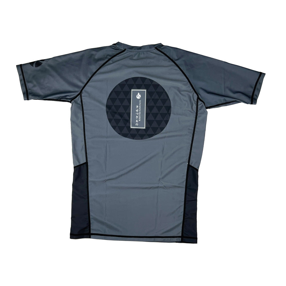 V2 RASH GUARD • Gunmetal Grey