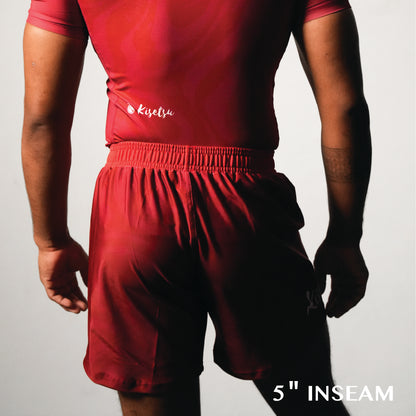 26/27 NOGI SHORTS • CRIMSON NOIR
