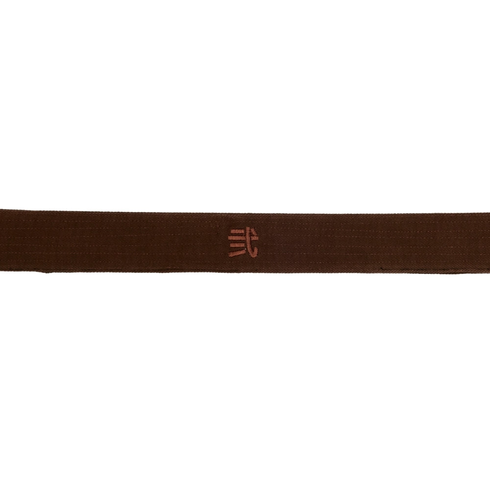 YŪGEN OBI 幽玄帯 //  Brown 茶