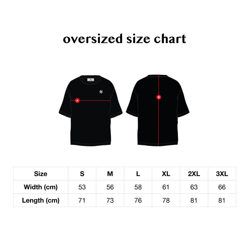 DROP #1 - STAPLE TEE • OVERSIZED