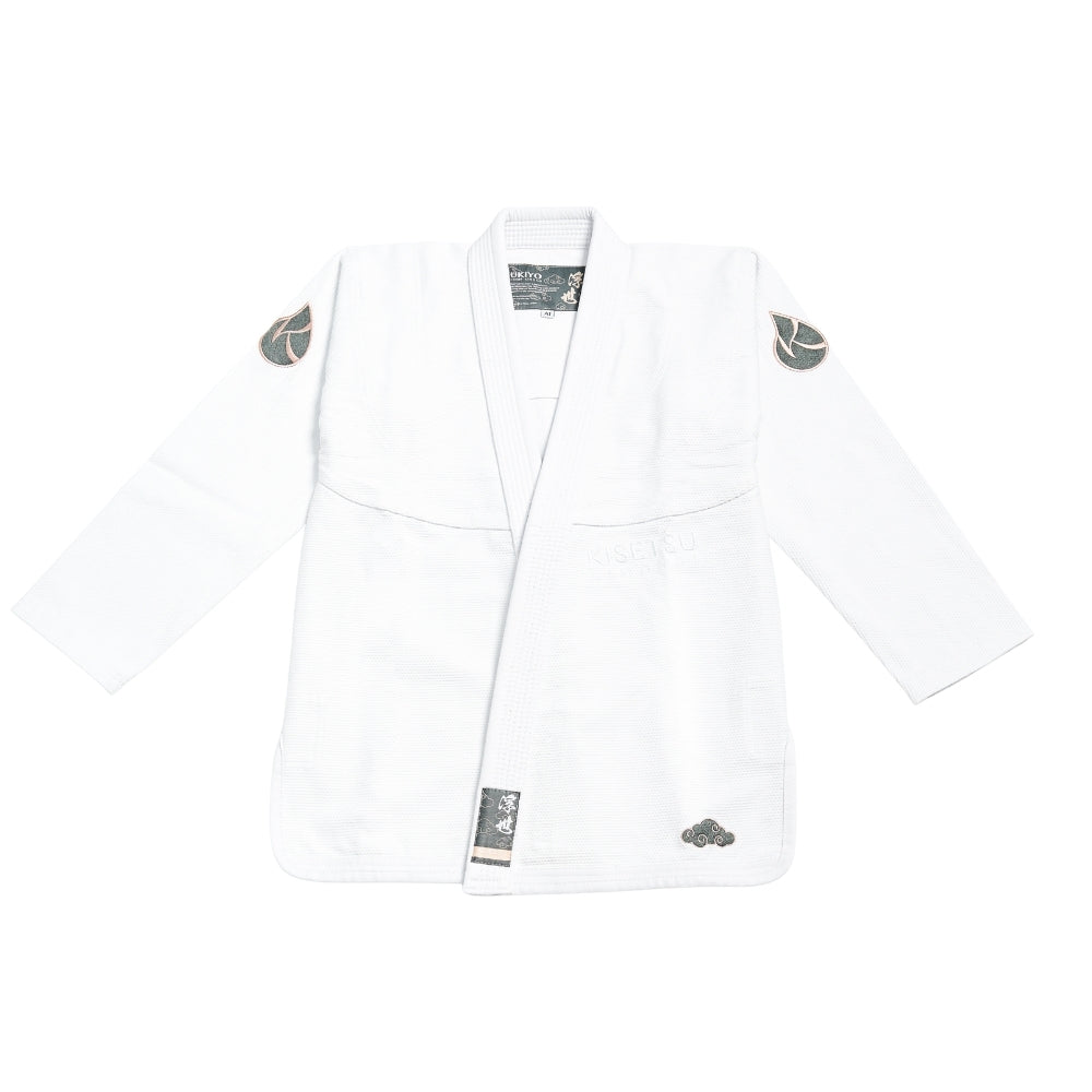 [AR] Ukiyo Clay Kimono White